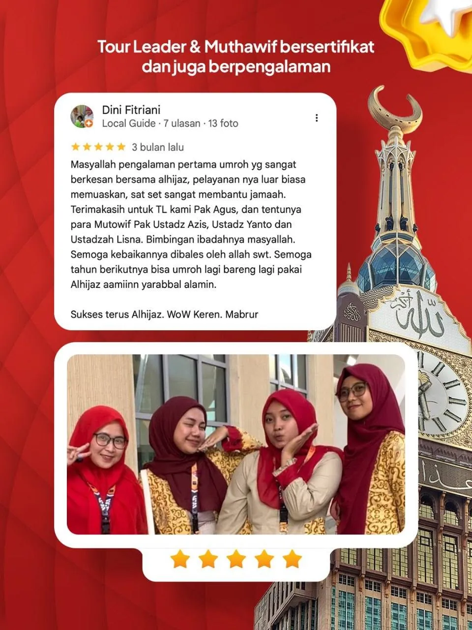 Ulasan Jemaah Umroh AlHijaz 1